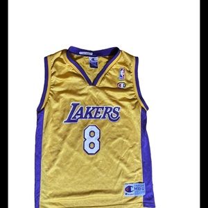Champion Lakers Kobe Bryant Jersey BOYS M